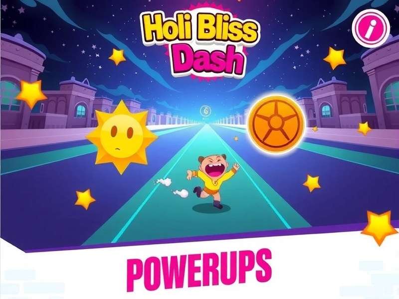 Holi Bliss Dash Powerups
