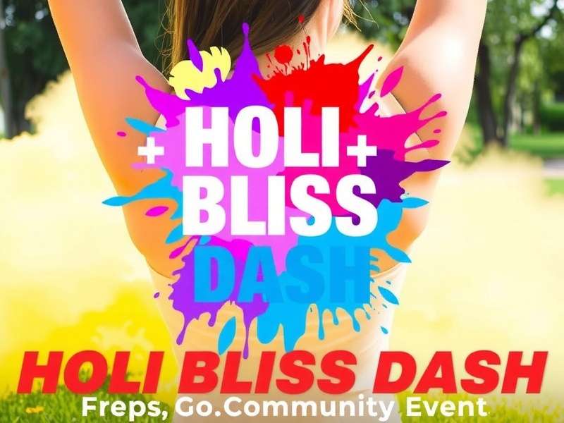 Holi Bliss Dash Community Event